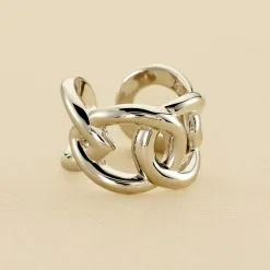 AGATHA FR Bague Ajustable ICONIQUE - Argenté