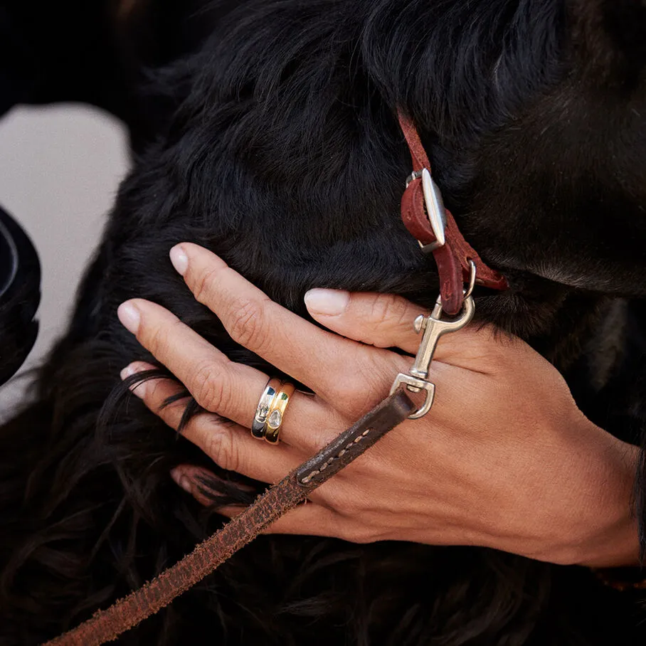 AGATHA FR Bague Large DUA - Argenté / Doré 5 AGATHA FR Bague Large DUA - Argenté / Doré – Image 3