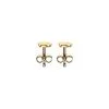 AGATHA FR Boucles D'oreilles Puces MINI SCOTTIE - Or Jaune -Anneau Soldes 02310004 790 TU 01