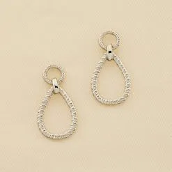 AGATHA FR Boucles D'oreilles Pendantes HARMONIE - Argenté