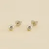 AGATHA FR Boucles D'oreilles Puces BOUL - Argenté -Anneau Soldes 02320500 050 TU 01
