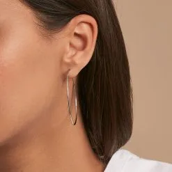 AGATHA FR Créoles CREOLA - Argenté -Anneau Soldes 02320538 050 TU M1