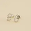 AGATHA FR Boucles D'oreilles Puces RONDOU - Cristal / Argenté 2 AGATHA FR Boucles D'oreilles Puces RONDOU - Cristal / Argenté -Anneau Soldes 02320691 136 TU 01