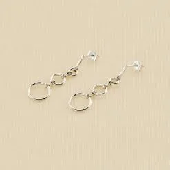 AGATHA FR Boucles D'oreilles Pendantes PHILRING - Argenté