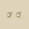AGATHA FR Boucles D'oreilles Puces IMPERIAL - Cristal / Argenté -Anneau Soldes 02321240 136 TU 01
