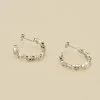 AGATHA FR Boucles D'oreilles Pendantes PLEIADES - Cristal / Argenté -Anneau Soldes 02321247 136 TU 01