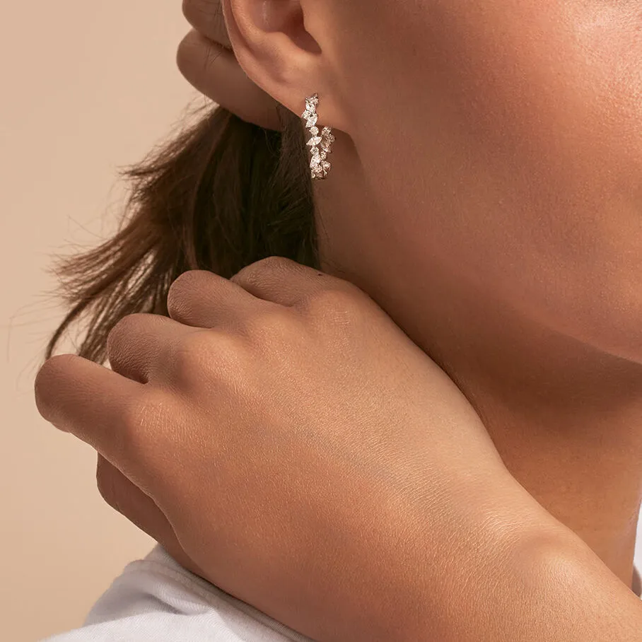 AGATHA FR Boucles D'oreilles Pendantes PLEIADES - Cristal / Argenté 4 AGATHA FR Boucles D'oreilles Pendantes PLEIADES - Cristal / Argenté – Image 2