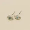 AGATHA FR Boucles D'oreilles Pendantes LUCKY EYE - Turquoise / Argenté 1 AGATHA FR Boucles D'oreilles Pendantes LUCKY EYE - Turquoise / Argenté -Anneau Soldes 02321270 650 TU 01