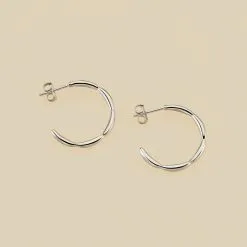 AGATHA FR Créoles RADIEUX - Argenté