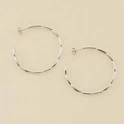 AGATHA FR Créoles RADIEUX - Argenté