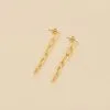 AGATHA FR Boucles D'oreilles Pendantes CHAIN - Doré