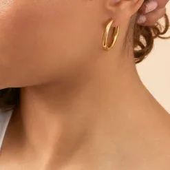 AGATHA FR Créoles GIPSY - Doré -Anneau Soldes 02370825 157 TU M2