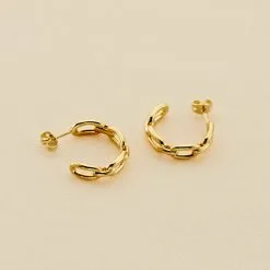 AGATHA FR Créoles CHAIN - Doré