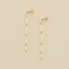 AGATHA FR Boucles D'oreilles Pendantes RADIEUX - Doré -Anneau Soldes 02390812 157 TU 01