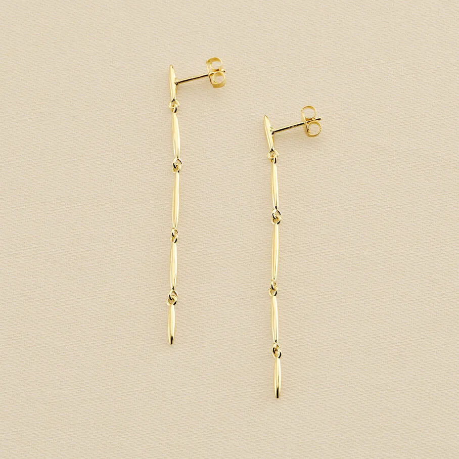 AGATHA FR Boucles D'oreilles Pendantes RADIEUX - Doré 3 AGATHA FR Boucles D'oreilles Pendantes RADIEUX - Doré