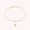 AGATHA FR Bracelet Souple MINITOUR - Or Jaune 1 AGATHA FR Bracelet Souple MINITOUR - Or Jaune -Anneau Soldes 02410039 790 TU 01