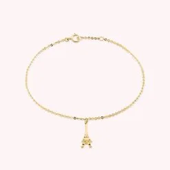 AGATHA FR Bracelet Souple MINITOUR - Or Jaune