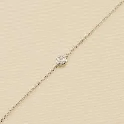 AGATHA FR Bracelet Souple BRILLANT - Cristal / Argenté