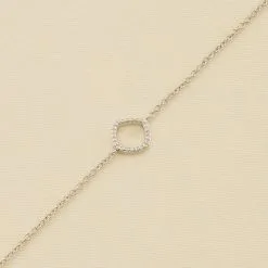 AGATHA FR Bracelet Souple SISSI - Cristal / Argenté