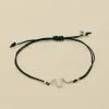 AGATHA FR Bracelet Cordon SNAKY - Cristal / Noir 1 AGATHA FR Bracelet Cordon SNAKY - Cristal / Noir -Anneau Soldes 02420676 142 TU 01