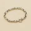 AGATHA FR Bracelet Souple ETREINTE - Argenté -Anneau Soldes 02420706 050 TU 01