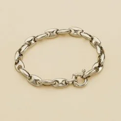 AGATHA FR Bracelet Souple ETREINTE - Argenté