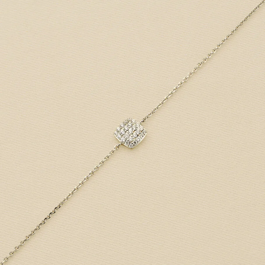 AGATHA FR Bracelet Souple GLORIA - Cristal / Argenté 3 AGATHA FR Bracelet Souple GLORIA - Cristal / Argenté