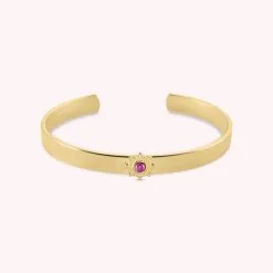 AGATHA FR Jonc BAIA - Fuchsia / Doré