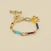 AGATHA FR Bracelet Souple CHIEN - Multicolore / Doré 1 AGATHA FR Bracelet Souple CHIEN - Multicolore / Doré -Anneau Soldes 02451156 256 TU 01