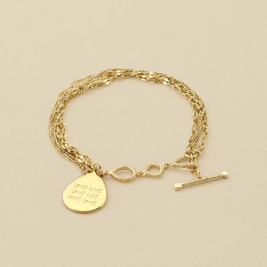 AGATHA FR Bracelet Souple NEBET - Doré 4 AGATHA FR Bracelet Souple NEBET - Doré – Image 2