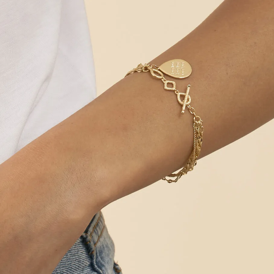 AGATHA FR Bracelet Souple NEBET - Doré 5 AGATHA FR Bracelet Souple NEBET - Doré – Image 3