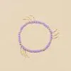 AGATHA FR Bracelet Souple RODEO - Mauve / Doré -Anneau Soldes 02480282 405 TU 01