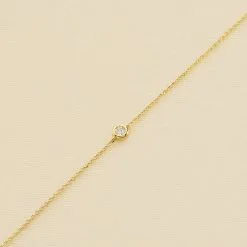 AGATHA FR Bracelet Souple BRILLANT - Cristal / Doré