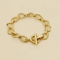 AGATHA FR Bracelet Souple HARMONIE - Doré