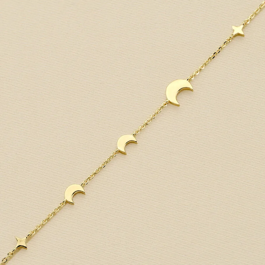 AGATHA FR Bracelet Souple LUNAISON - Doré 3 AGATHA FR Bracelet Souple LUNAISON - Doré