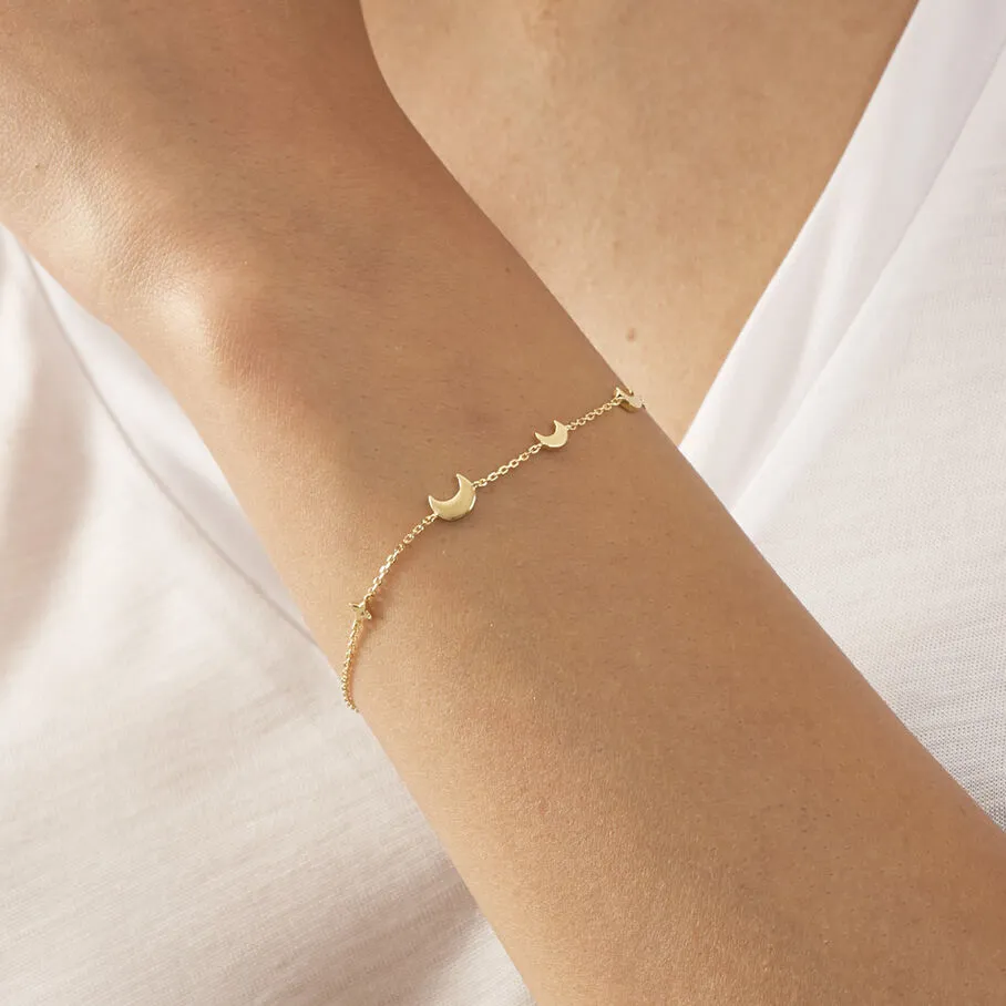 AGATHA FR Bracelet Souple LUNAISON - Doré 4 AGATHA FR Bracelet Souple LUNAISON - Doré – Image 2