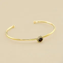 AGATHA FR Jonc IMPERIAL - Noir / Doré