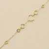 AGATHA FR Bracelet Souple PHILRING - Doré -Anneau Soldes 02490061 157 TU 01