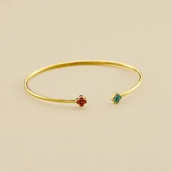 AGATHA FR Jonc BELOVED - Multicolore / Doré