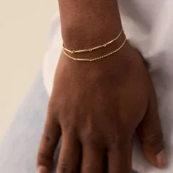 AGATHA FR Bracelet Souple RADIEUX - Doré -Anneau Soldes 02490081 157 TU M2