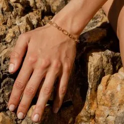 AGATHA FR Bracelet Souple ARGENT - Doré -Anneau Soldes 02490486 157 TU M2