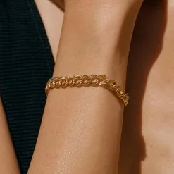 AGATHA FR Bracelet Souple ARGENT - Doré -Anneau Soldes 02490487 157 TU M2