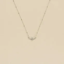 AGATHA FR Collier Ras Du Cou OURSE - Cristal / Argenté