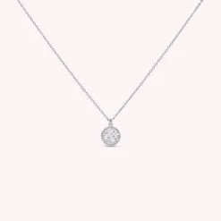 AGATHA FR Collier Ras Du Cou IMPERIAL - Cristal / Argenté