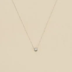 AGATHA FR Collier Ras Du Cou IMPERIAL - Cristal / Argenté