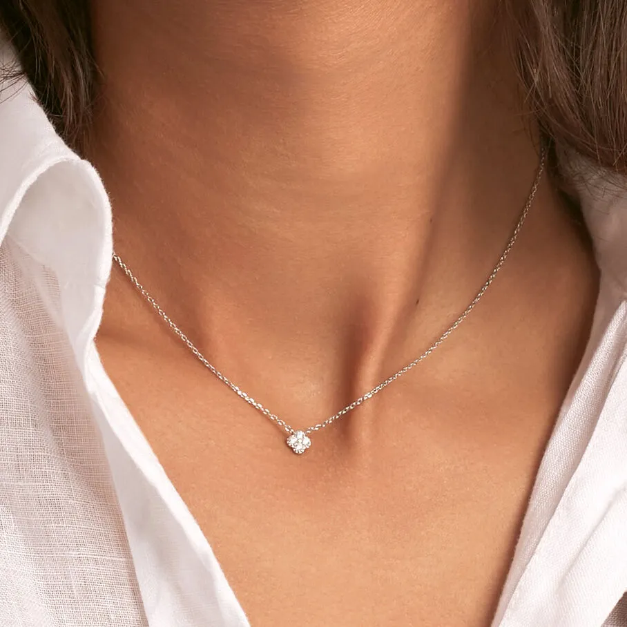 AGATHA FR Collier Ras Du Cou BELOVED - Cristal / Argenté 4 AGATHA FR Collier Ras Du Cou BELOVED - Cristal / Argenté – Image 2