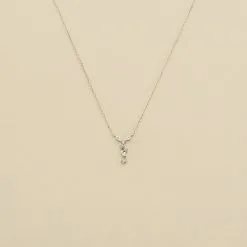 AGATHA FR Collier Ras Du Cou PLEIADES - Cristal / Argenté