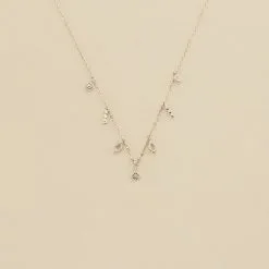 AGATHA FR Collier Ras Du Cou LUCKY EYE - Turquoise / Argenté -Anneau Soldes 02623702 650 TU 02