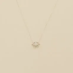 AGATHA FR Collier Mi-long LUCKY EYE - Turquoise / Argenté 6 AGATHA FR Collier Mi-long LUCKY EYE - Turquoise / Argenté -Anneau Soldes 02623703 650 TU 02