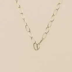 AGATHA FR Collier Mi-long CHAIN - Argenté